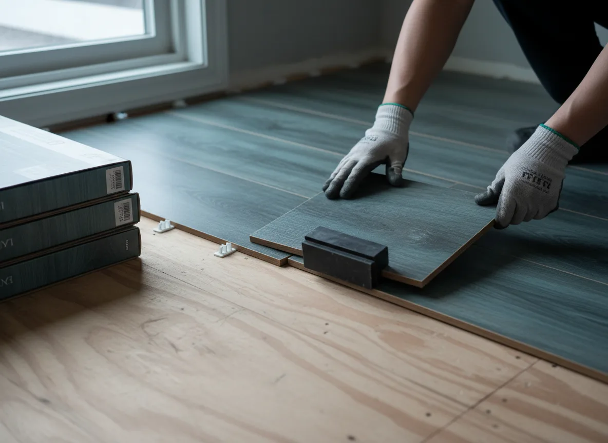 Luxury Vinyl Plank Installation company in Lost Springs, KS